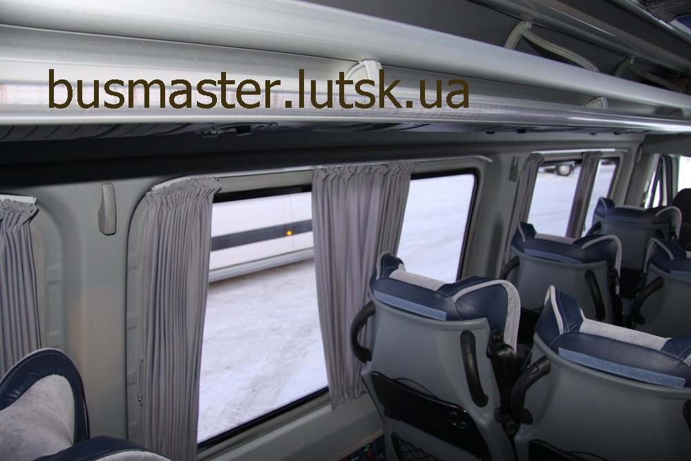 Автошторы. Шторки на микроавтобус Volkswagen Crafter Фольксваген Крафтер